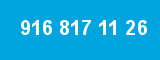 916 817 11 26 916 817 11 26